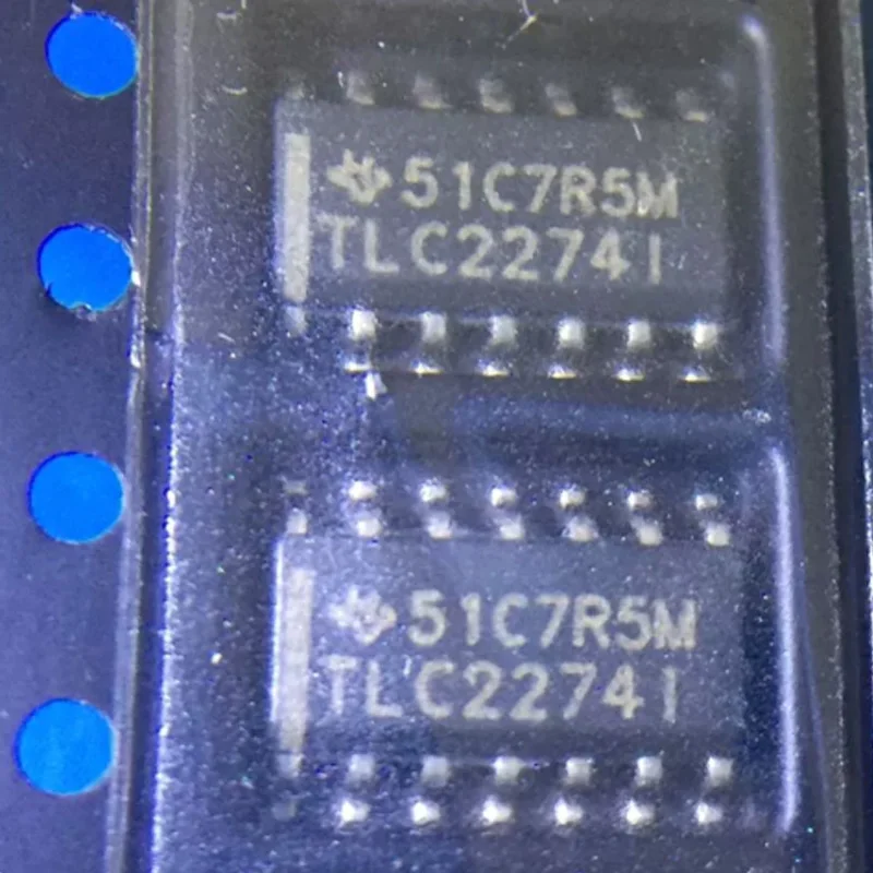 

5 Brand New Original Tlc2274Idr Tlc2274I Packaged Soic-14 Dual-Channel Operational Amplifier Chip Ic
