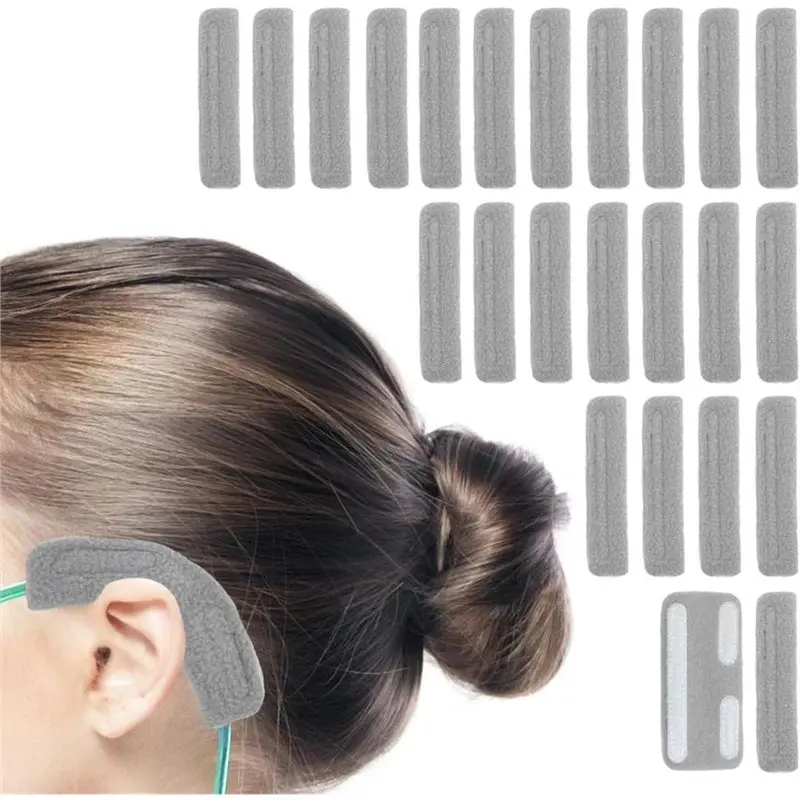 

Cannula Ear Cushions-24Pcs Set, For Oxygen Comfort Ear Pads, For Oxygen Tubing Cover For Oxygen Users, Supplies& Accessories-AB5