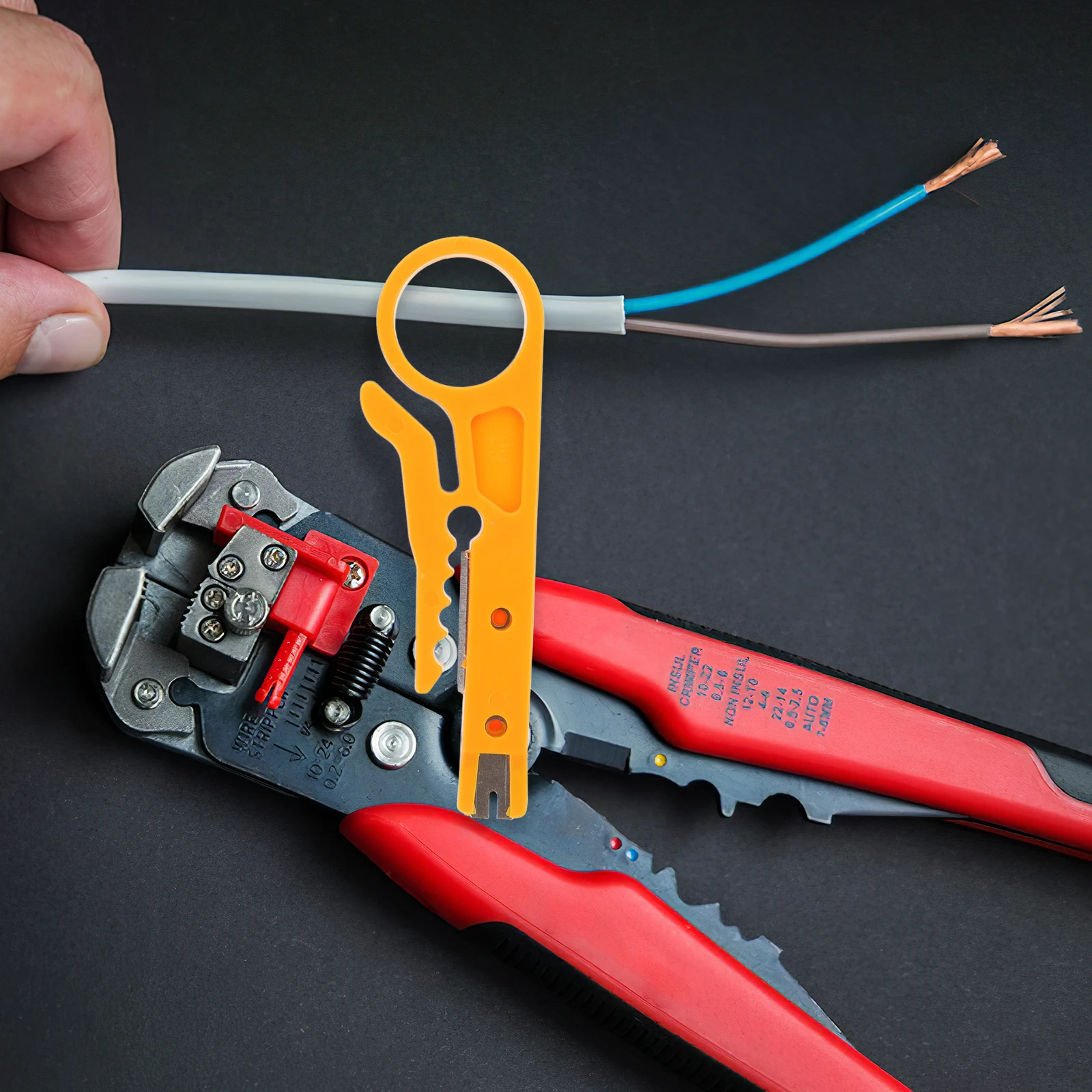 

5pcs Mini Wire For Network Data Cable Stripping Electrical Tools Electrician Small Universal Cable Cutters Strippers Tool Heavy