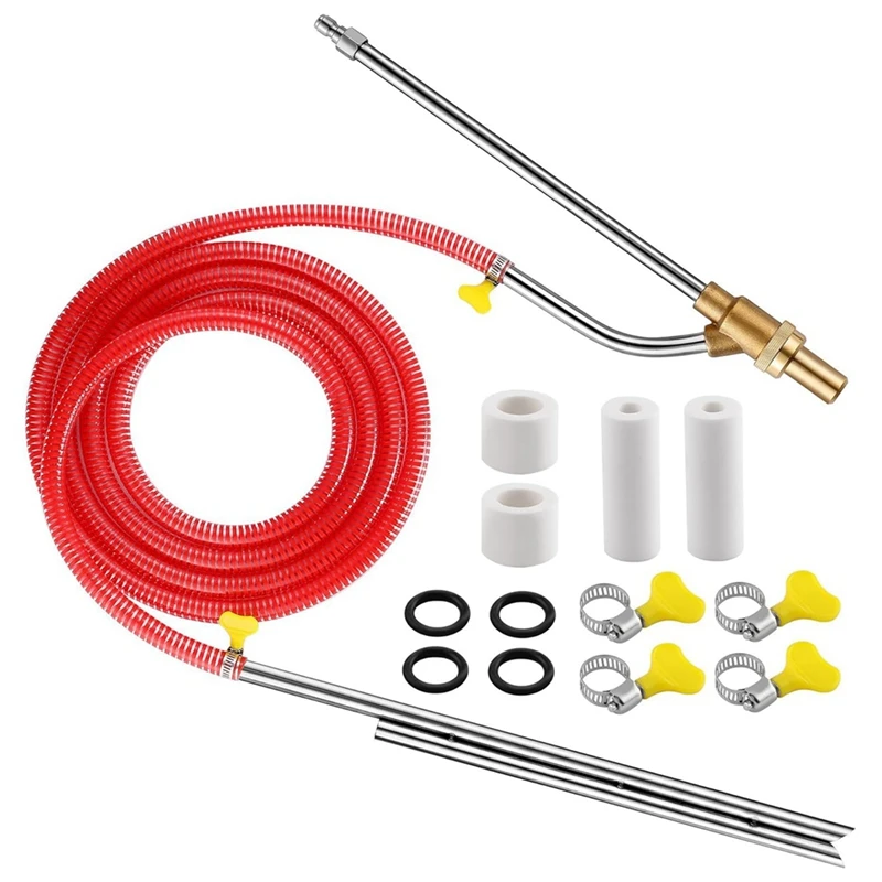 

Sandblast Kit,,Pressure Washer Sandblasting Kit,Water Sandblast Kit,Power Washer Sandblaster,1/4 Inch Quick Disconnect