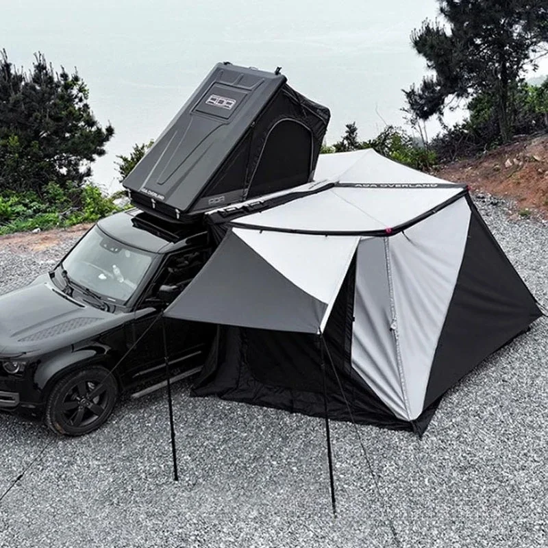 Suitable for Outdoor Off-road Vehicle-mounted Tent, 270-degree Side-side Curtain Mobile House, Wrap-around Wing Modification