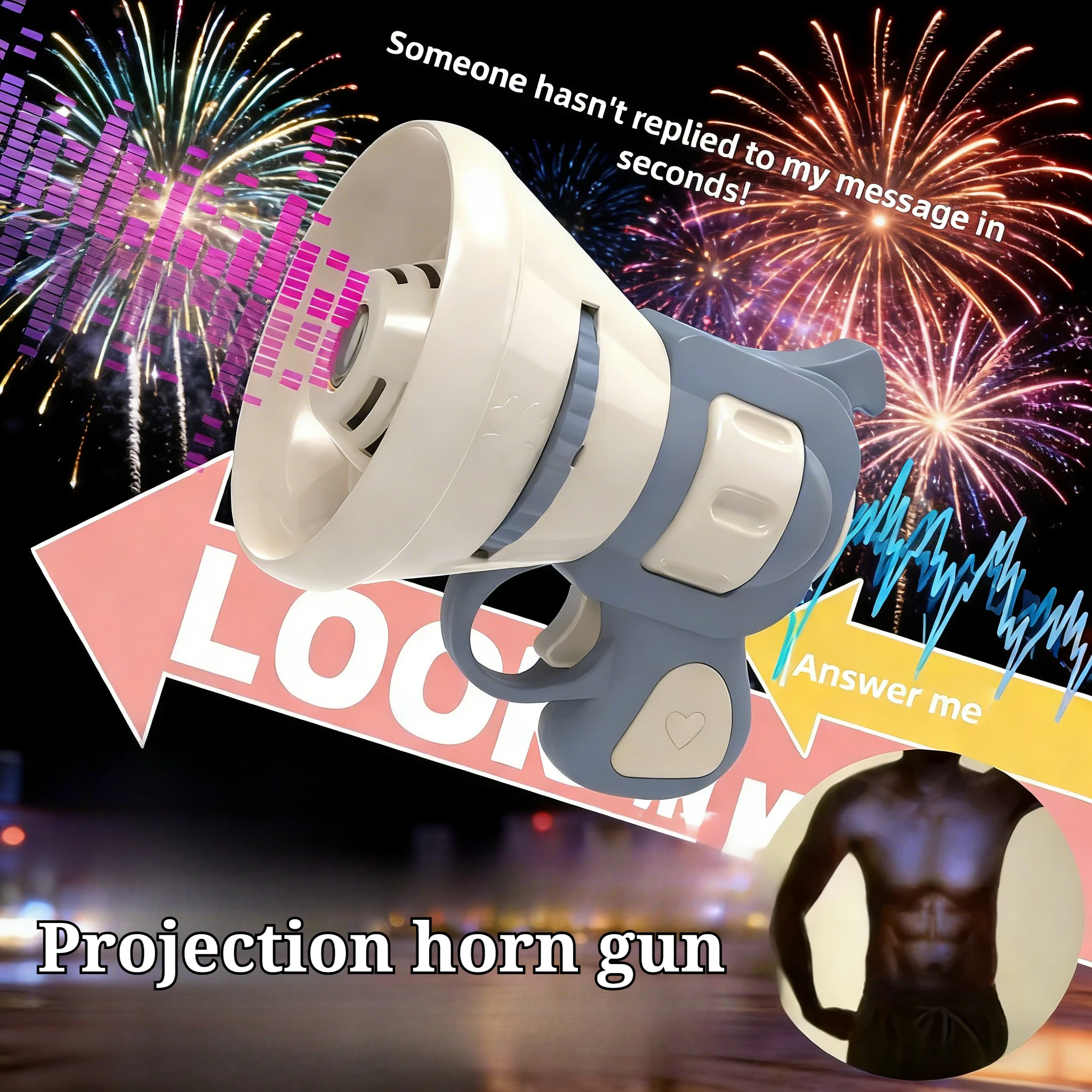 

Ручная проекция мышц живота, полицейский свисток, пистолет, шутка, голосовая игрушка, креативная пара, забавная школьная сумка для девочек, кулон