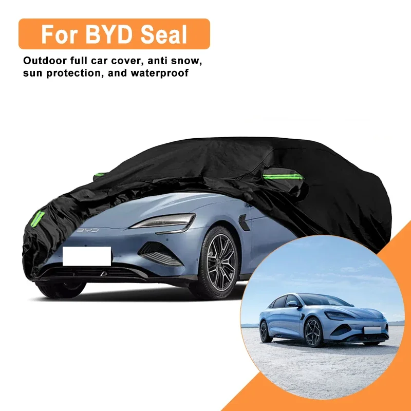 

For BYD Seal Car Full Cover - Outdoor Waterproof Snowproof Sunshade, Winter & Summer All Weather Auto Protection Accessories