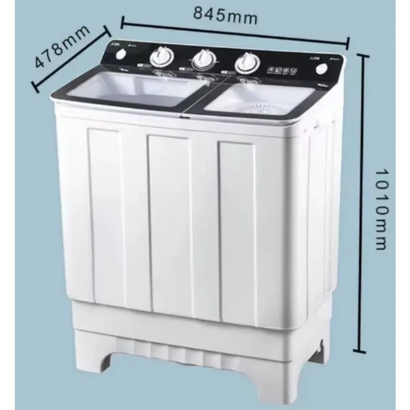 เครื่องซักผ้าและเครื่องอบผ้าแบบถังคู่ ฝาบน ขนาด 8 กก. 15 กก. 25 กก. ลดราคาพิเศษ