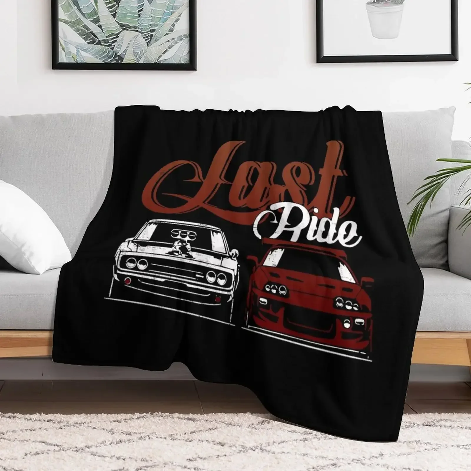 Last Ride Paul Walker Fast Furious Throw Blanket Bed linens Winter beds Blankets Blankets For Bed Winter beds Blankets