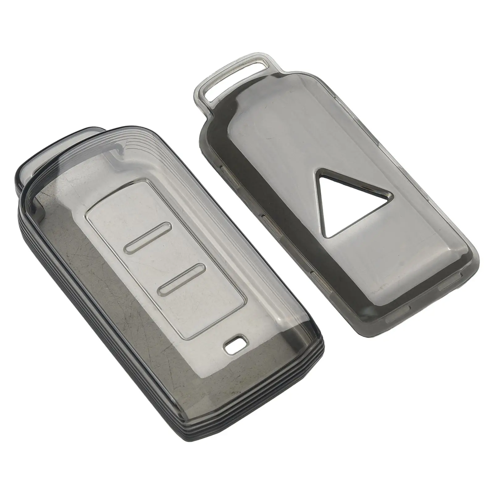 Non Yellowing Car Key Cover Compatible with For MITSUBISHI Outlander Sport & Other Models with Push Button Start