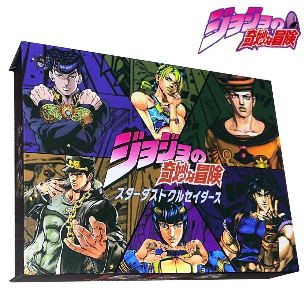 New Latest product Japanese Anime JoJo Bizarre Adventure Character Collection Rare Card Children Game Collectibles Toy Gift