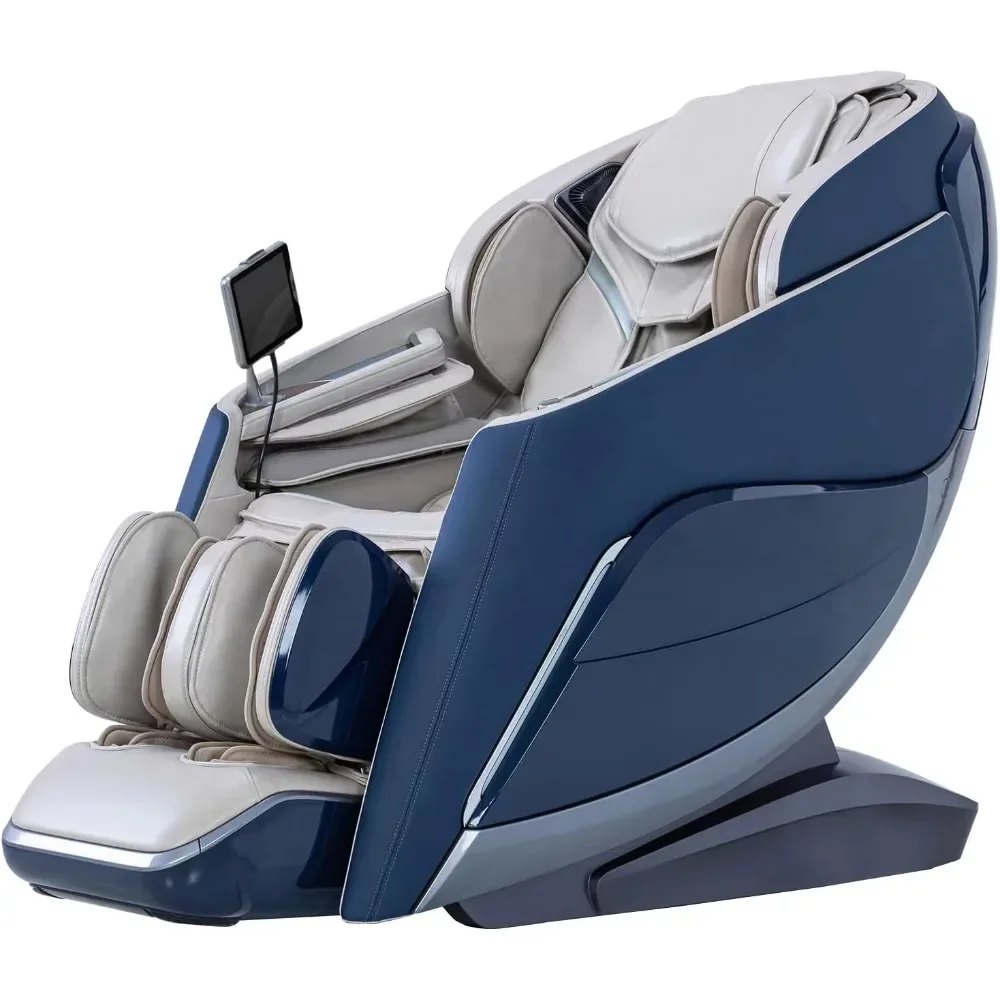 4D Massage Chair with SL Track, Yoga Stretching, Health Detection, APP Control, Electric Calfrest Extension, Full Body Recliner