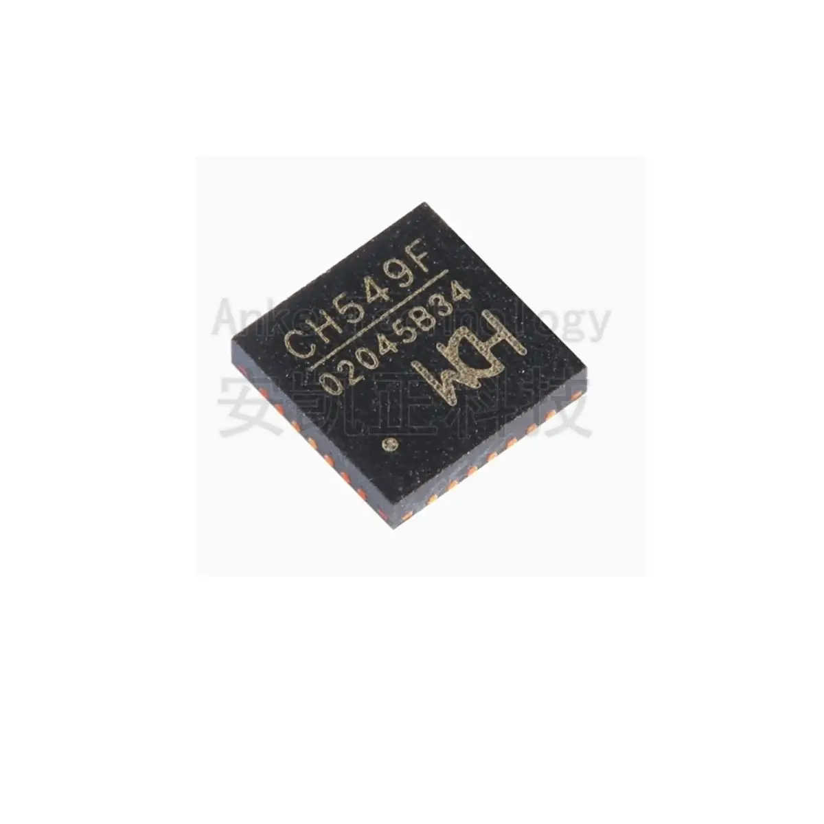 

Оригинальный подлинный CH549F QFN-28 8-битный улучшенный USB однокристальный микрокомпьютерный чип 10 шт.