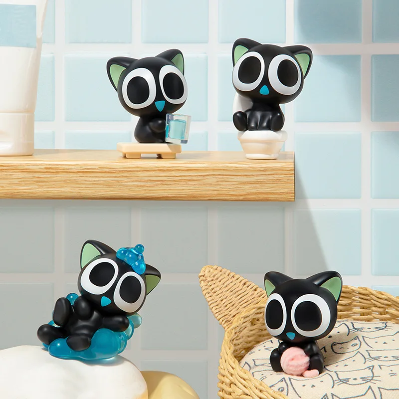 FUNISM Luo Xiaohei Dagelijkse Serie Kleine Deeltjesfiguren Serie Blind Box Serie Blind Box Pluche Blind Box Actie Speelgoed Figuur cadeau