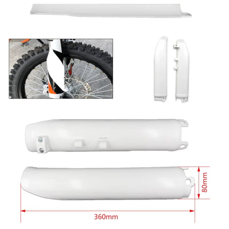 Protector de Horquilla Delantera para Motocicleta FASTACE KAYO BOSUER GUIZUN, Cubierta de Amortiguador, T4 T6 K6 NC250 NC450 SHR MX6, Pieza de Repuesto