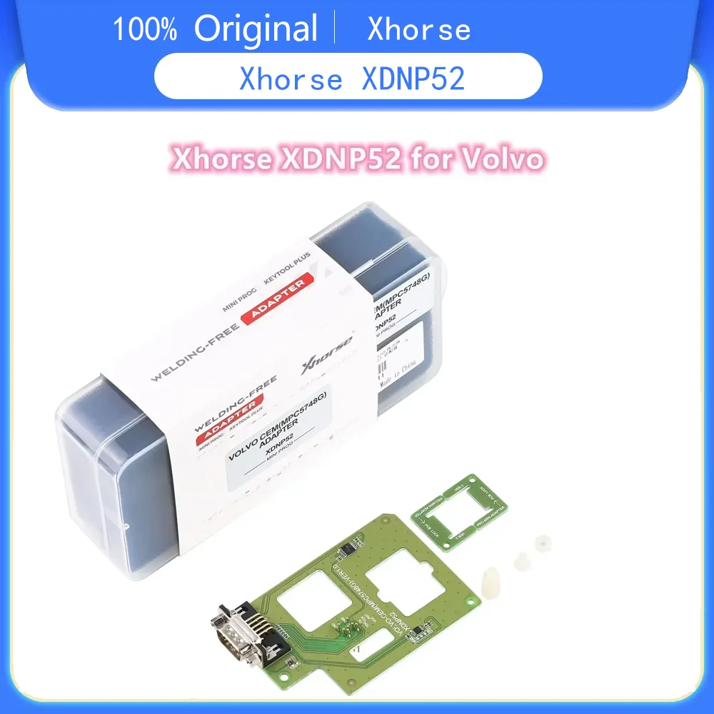 Xhorse XDNP52 für Volvo CEM (MPC5748G) Adapter funktioniert mit MINI Prog und Key Tool Plus