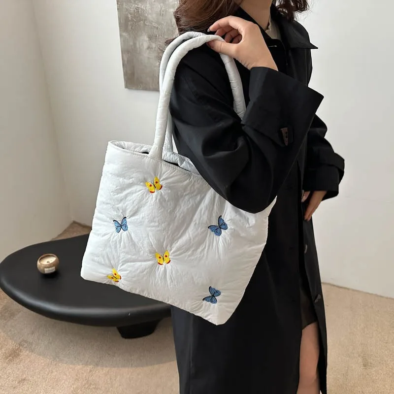 

2025 autumn and winter new texture, foreign style, one-shoulder, armpit bag, fashion commuter tote bag, large-capacity