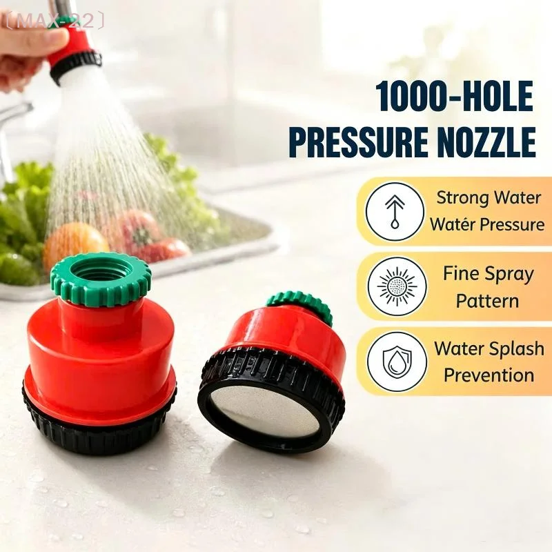 〔MAX-22〕High-Pressure Shower Head With 1000 Ultra-Fine Spray Nozzles For Water Saving