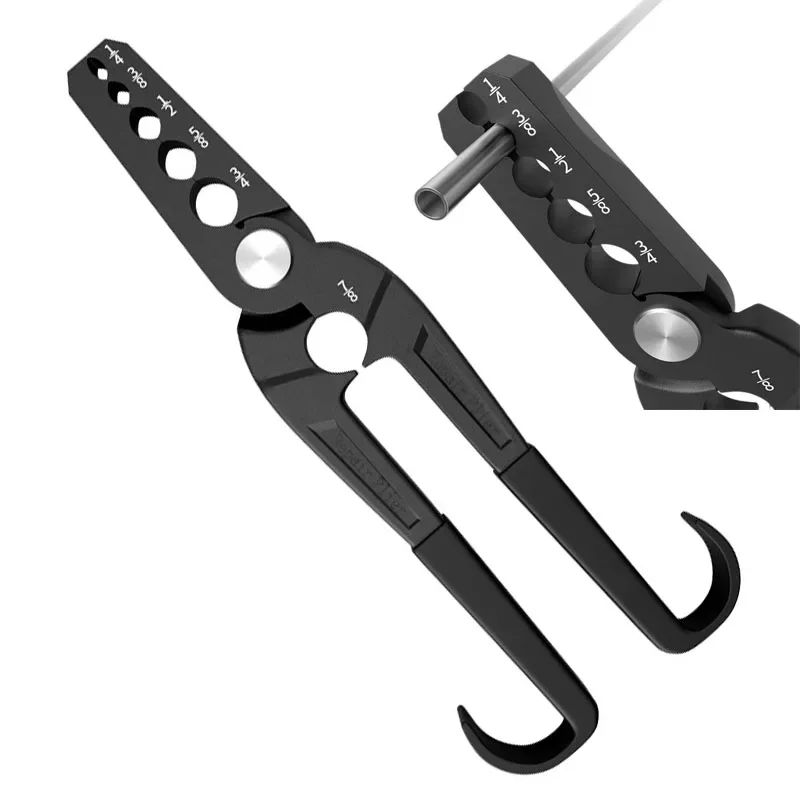6-In-1 Air-Conditioning Copper Pipe Rounding Pliers Flat Pipe Restore Rounding Tools Diameter 1/4