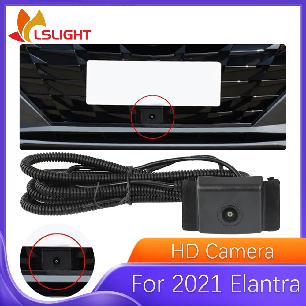 

Car Front View Camera For Hyundai Elantra 2021 OEM HD Night Vision Camera Fisheye Wide Angle 150° Parking Monitoring System