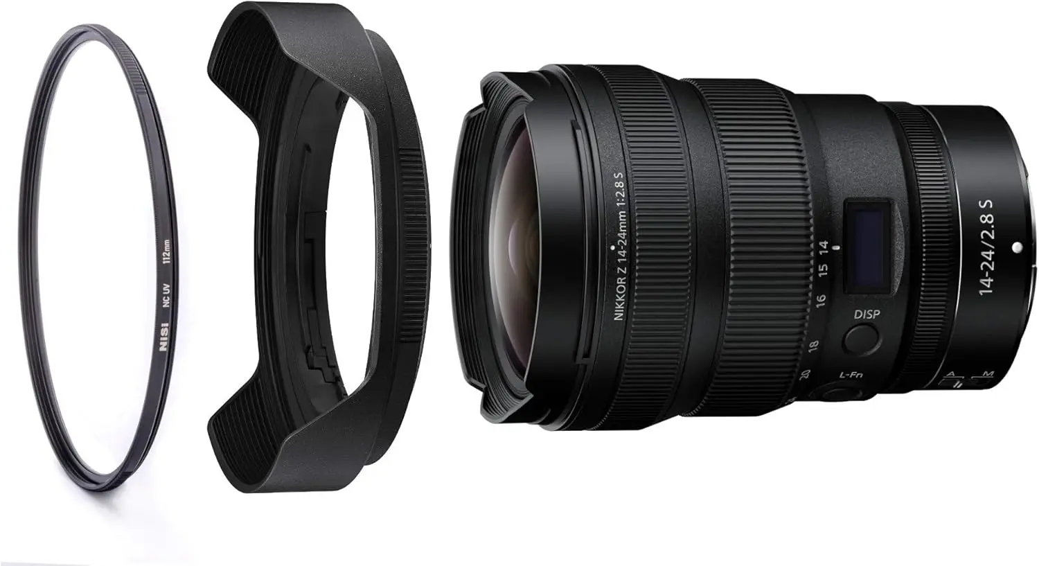 NiSi 112mm NC UV Filter, UV‑Blocking Protective Filter, Safeguard Lens Surface for Professional Photographers