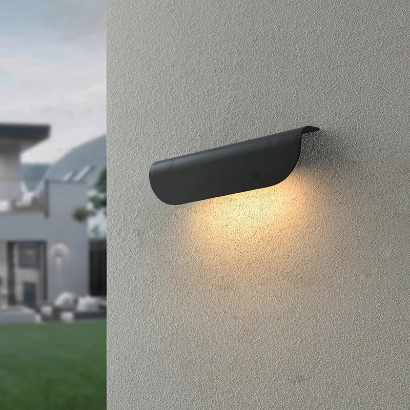 

Modern LED Wall Lamp Indoor and Outdoor IP65 Waterproof Wall Light AC85-265V 10W Courtyard Gate Balcony Aisle Lighting