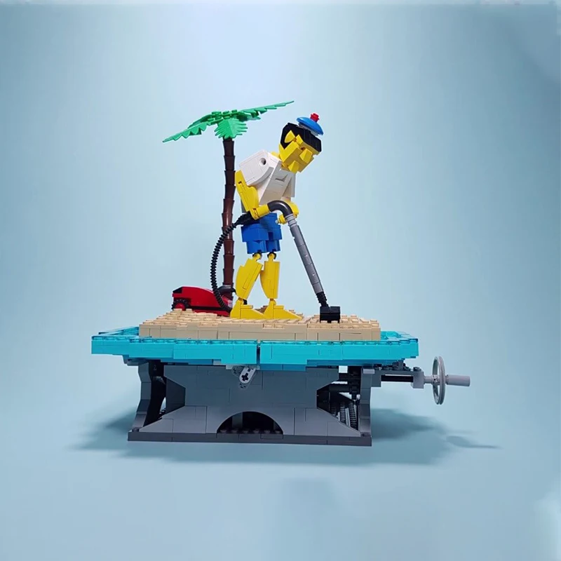 Castaway รุ่นตลก GBC ของเล่นกะลาสี Modular ประกอบเทคโนโลยีอิฐ MOC Building Blocks ปริศนาของเล่น Xmas ของขวัญ