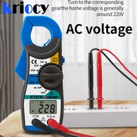 ANENG KT87N Mini Digital Clamp Meters AC/DC Voltage AC Current 600v True RMS Multimeter Capacitance Electrical Tester Tools