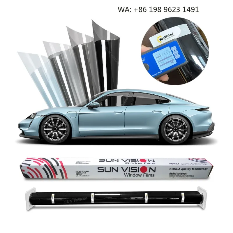 Wholesale Car Solar Film Anti-Explosion High Heat Rejection 100% UV Block HD Clarity Privacy Interior Protect Factory Direct