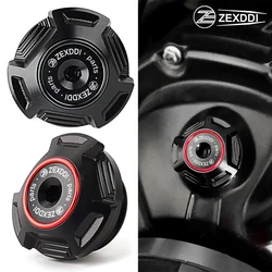 ZEXDDI-Tapa de llenado de aceite de motor para motocicleta, accesorio para Suzuki GSXR600 GSXR750 GSXR GSX-R 600 750 1000 GSX250R GSX1300R HAYABUSA