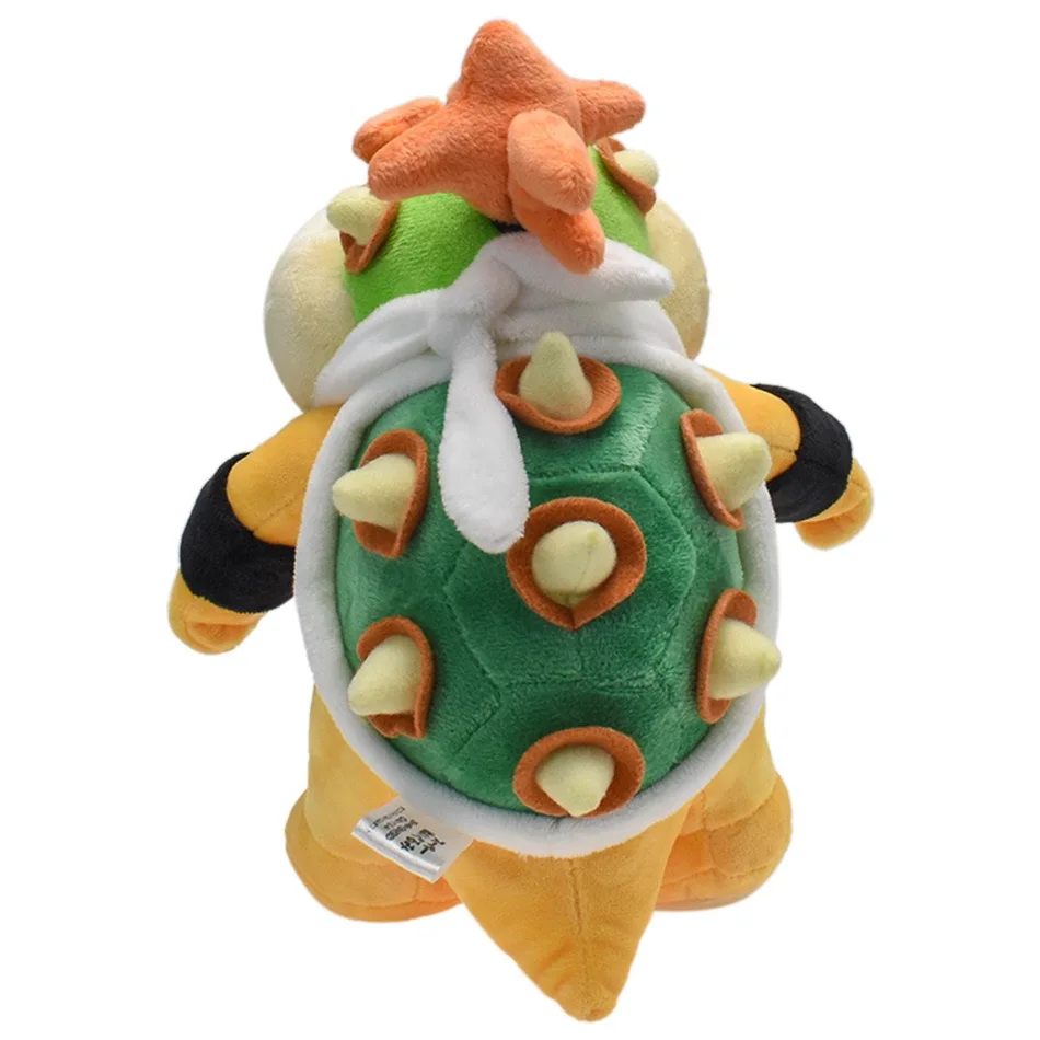 Super Mario Bowser Jr. Plush 21cm Standing Stuffed Toy with Scarf Cute Nintendo Game Character Collectible Doll view 6