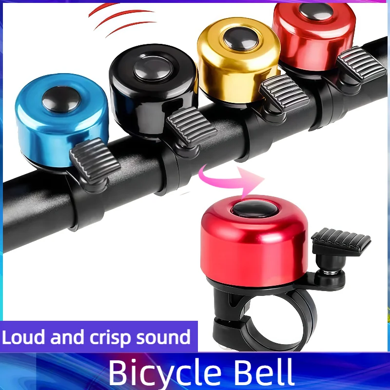 

4-2pcs Bicycle Bell Aluminum Alloy MTB Horn Ring Safety Sound Alarm Handlerbar Cycling Warning Alarm Children Bike Accessories