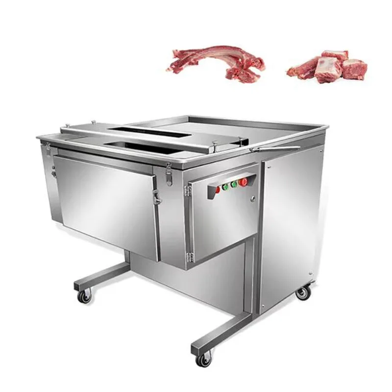 Factory Price Automatic New Design Rib Meat Pork Trotter Cutting Spare Ribs Dicing Machine