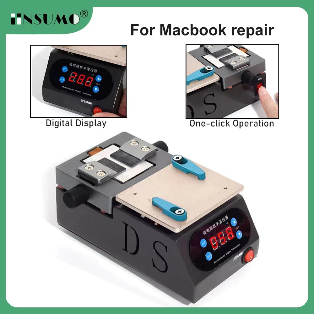 Sofix DS-06 Motherboard Layered Adhesive Glue Removal Heating Table for Macbook Mobile Phone PCB Chip CPU Repair Workbench