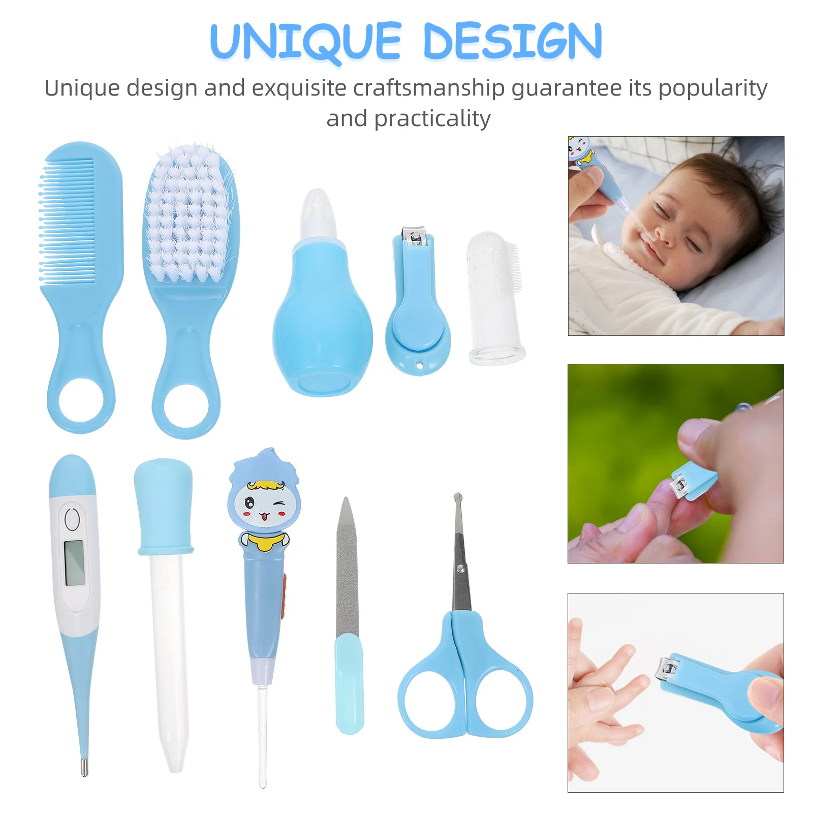 

1 комплект, аксессуары для обрезки детских ногтей, высококачественный безопасный набор триммеров для ногтей для новорожденных, молодых детей, взрослых, прочный, практичный