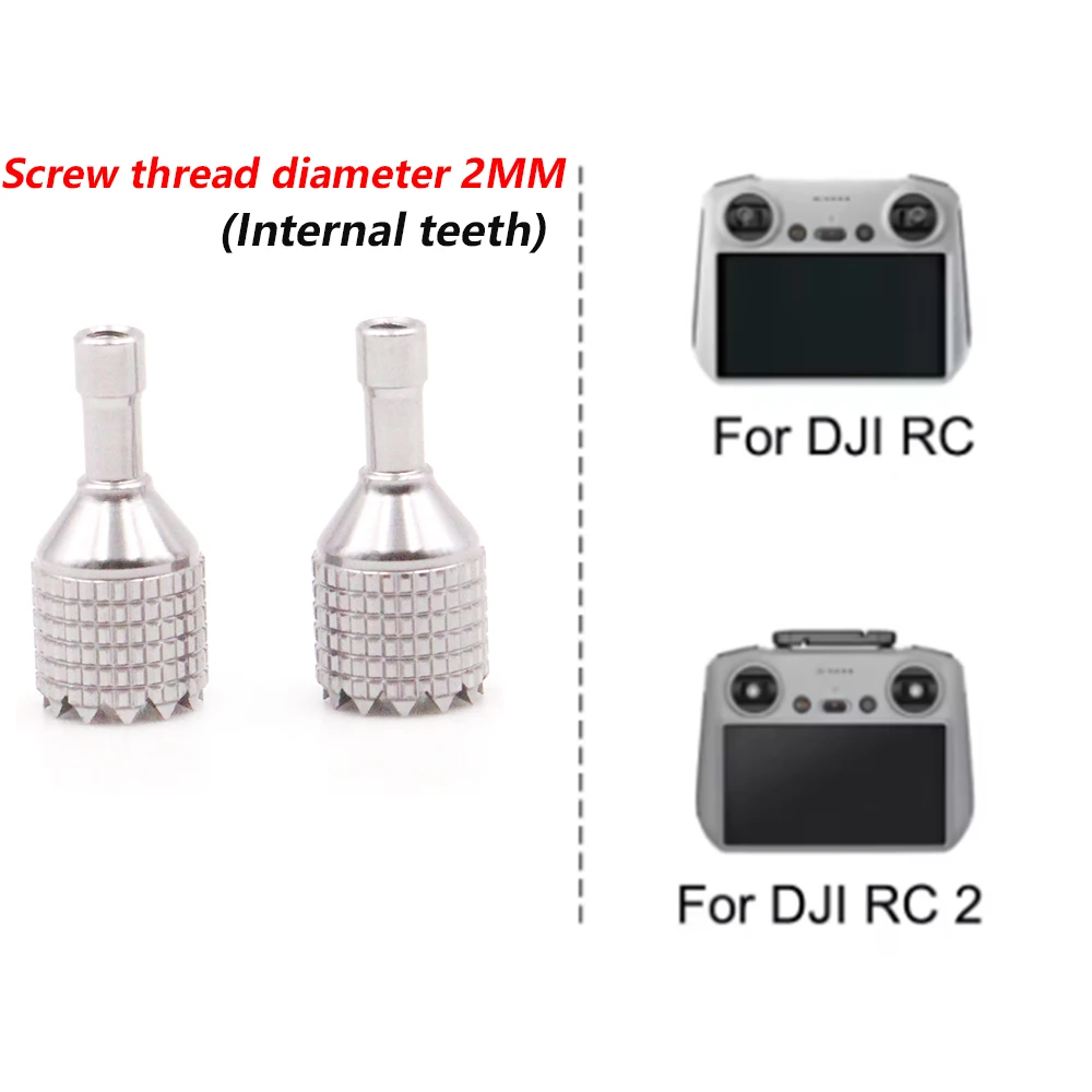 1pairs Remote Control Thumb Rocker Replace Stick For DJI Air 3 RC 2/RC  Avata 360/Neo 2/Mini 5 Pro/Mini 4 Pro Drone Accessory