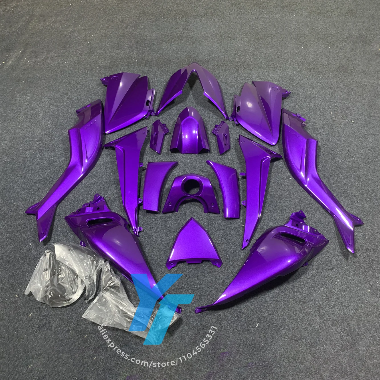 Motorcycle Fairings Kit for Yamaha TMAX530 2015-2016 Professional-Grade ABS Plastic Injection Molded Components