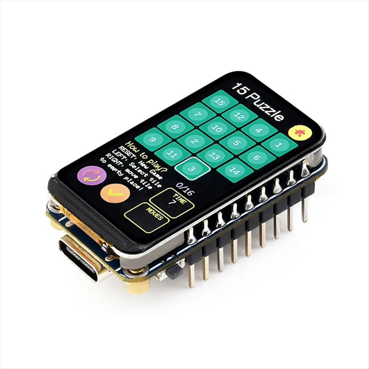 ^&*Summer sale-  RP2350 1.47inch LCD Development Board ARM -M33 with RGB Lamp Beads5 172x320 16MB Flash LCD-1.47 TYPE-C