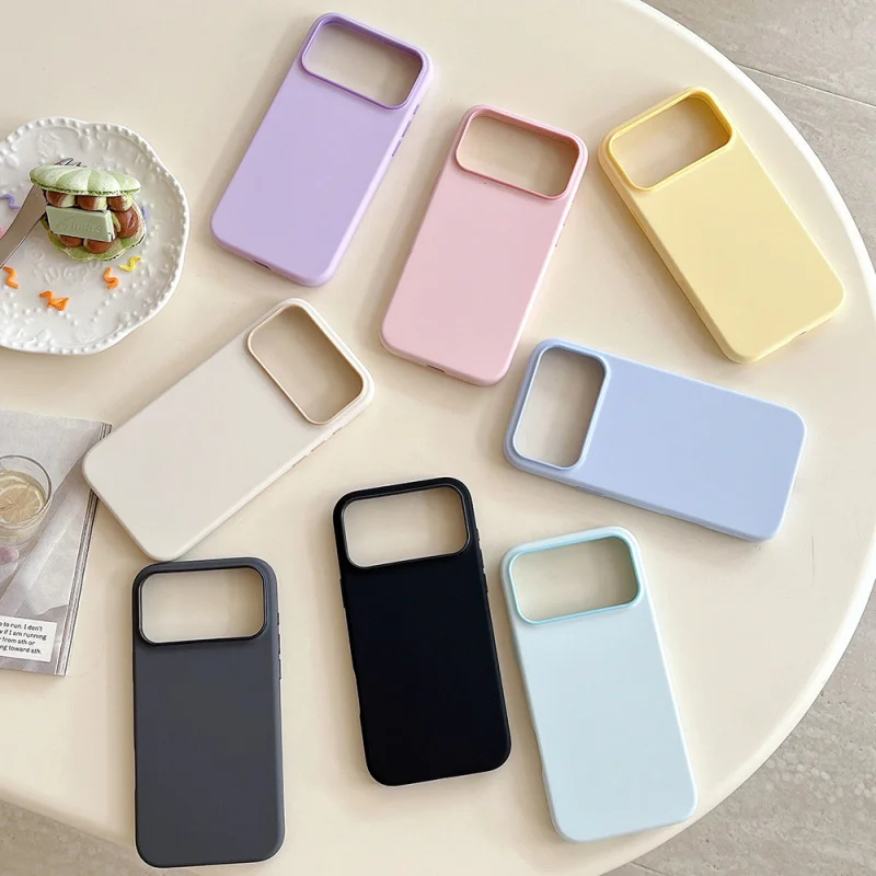 

Suitable for AppleiPhone17ProMax air 16ProMaxNew liquid silicone magnetic phone case with full coverageAINew camera button prote