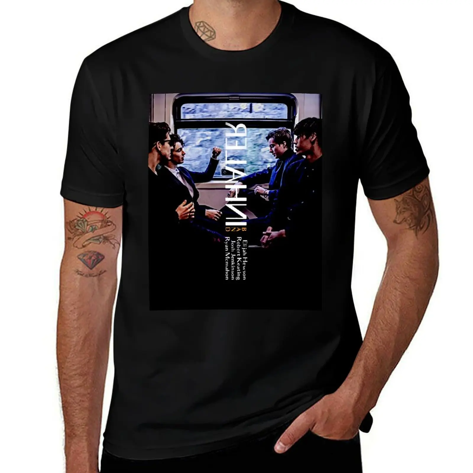Rock Band Tour 2021 T-Shirt Modern Print Casual T-Shirt