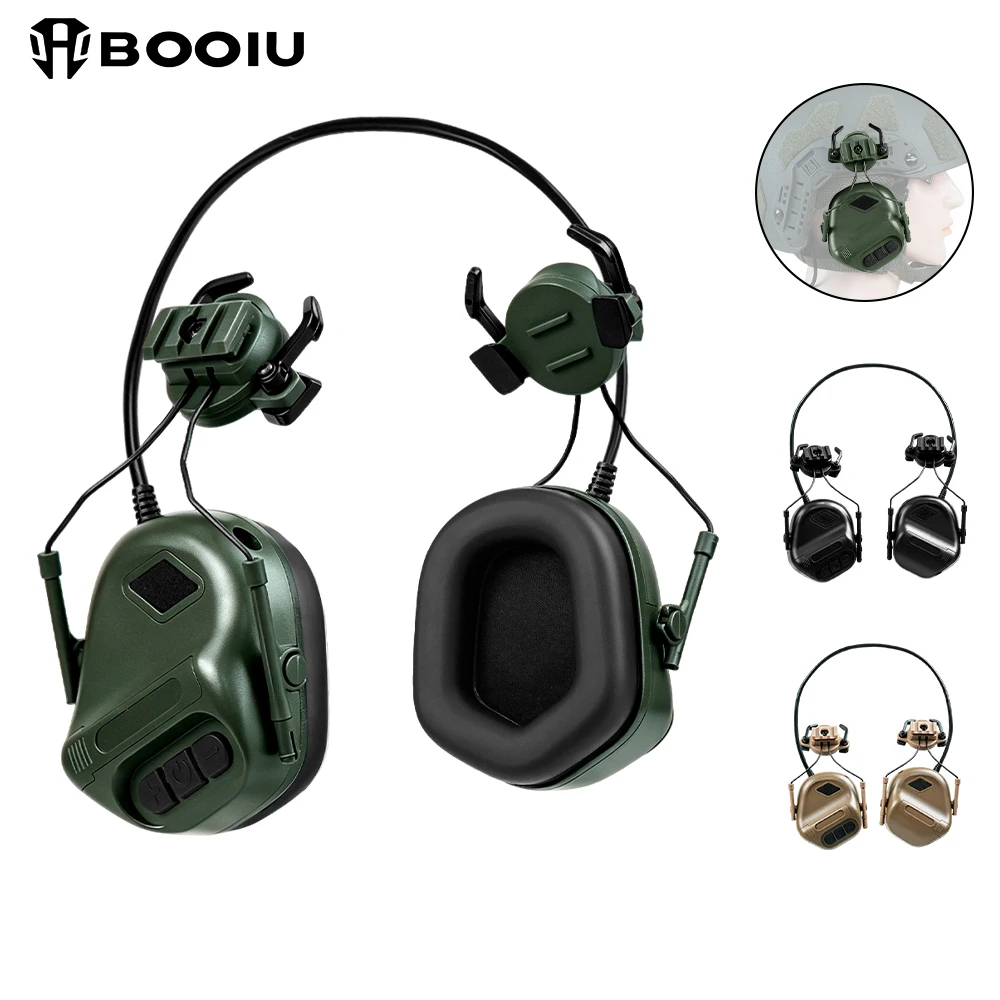 Outdoor Adventure Movies - BOOIU Helmet Mounted Bluetooth Tactical Headset