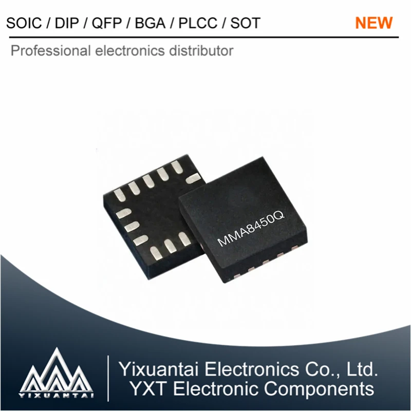 

MMA8452QR1 MMA8452Q MMA8452【ACCELEROMETER 2-8G I2C 16-QFN】10pcs/Lot New