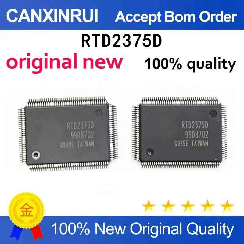 

（5-100 pieces）RTD2375D RTD23750 QFP128 brand new in stock