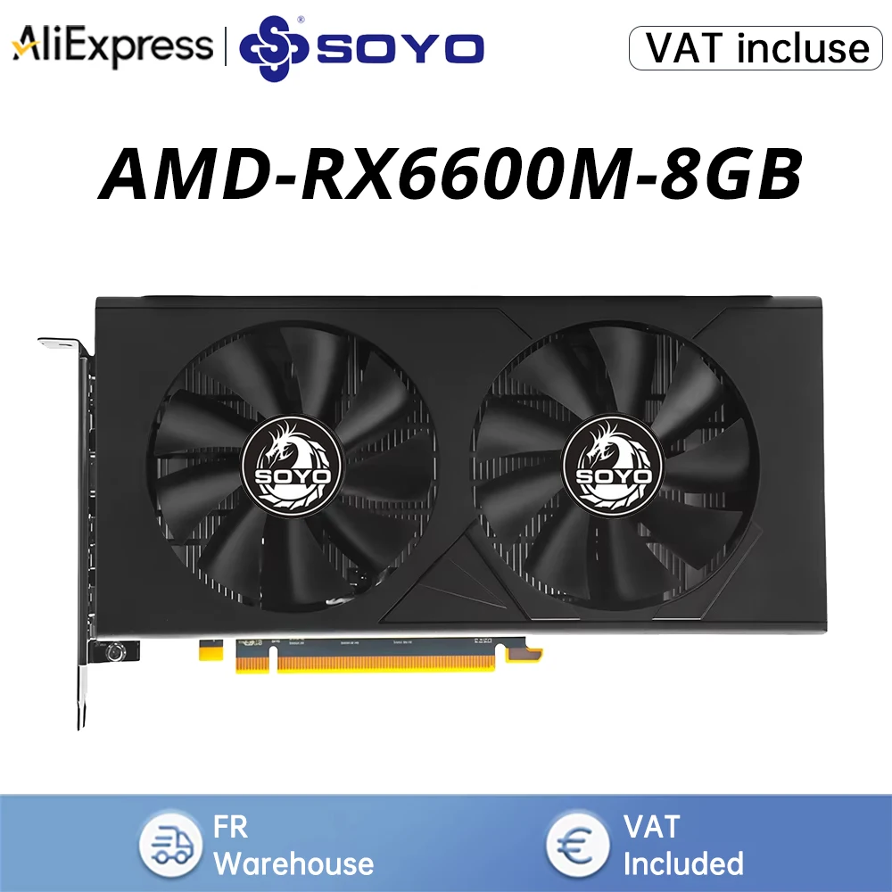 SOYO AMD Radeon RX6600M 8GB 【公式通販】