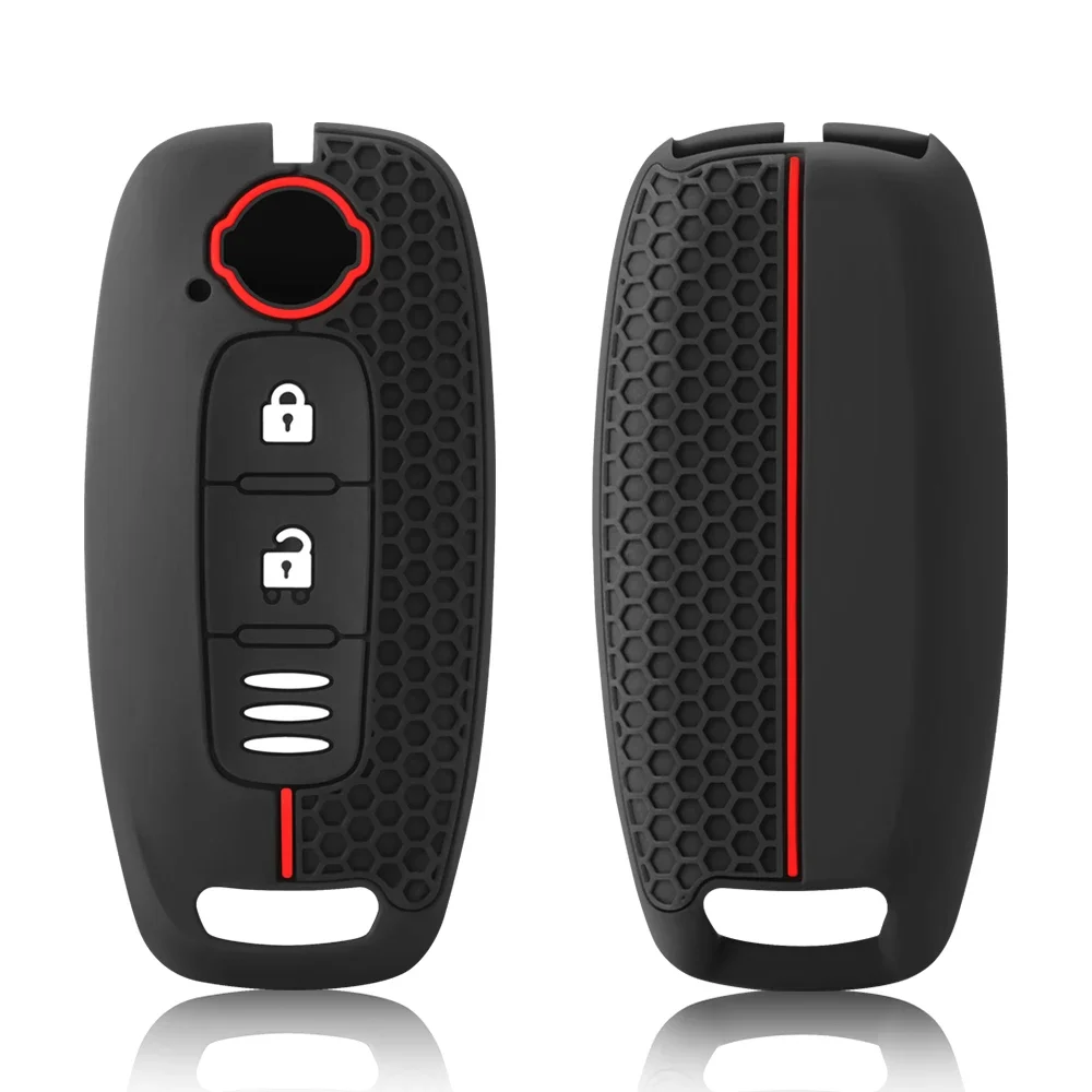 

Silicone Key Case Cover For Nissan Rouge Kicks Pathfinder j12 Ariya Altima Rogue Qashqai Bluebird Sylphy 2023 Accessories