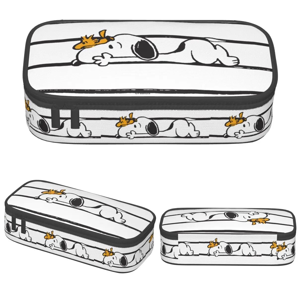 

Snoopys мультфильм и аксессуары Woodstock, сумки для карандашей, большой пенал для хранения, косметичка для девочек и мальчиков