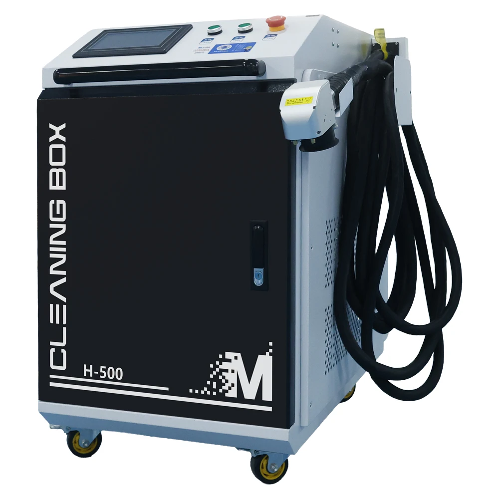 300W Professional Pulse Laser Cleaner Industrial Rust Removal Marking Cutting with Air Cooling System