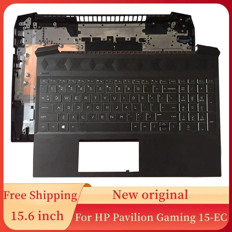 NEW Laptops Case For HP Pavilion Gaming 15-EC 15-ec0000 L72598-001 Notebook Palm pad with Keyboard Laptop Accessories