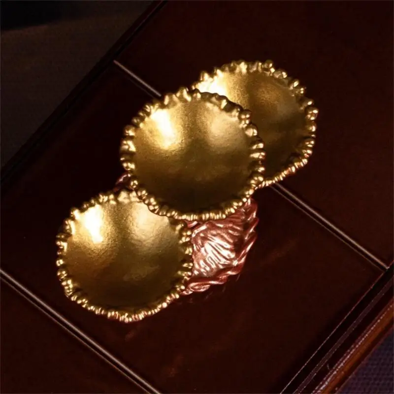 1:12 دمية الرجعية الفاخرة أطباق فاكهه نموذج دمية المنزل طبق تقديم الحلوى غرفة المعيشة الديكور لعبة المشهد الصغير حلية