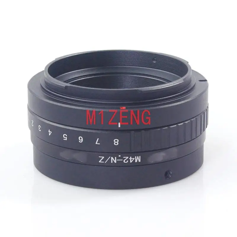 حلقة محول الميل M42-NZ لعدسة M42 42 مللي متر إلى كاميرا نيكون Z Mount z5 Z6 Z7 Z9 Z50 z6II z7II Z50II Z fc بدون مرآة بإطار كامل
