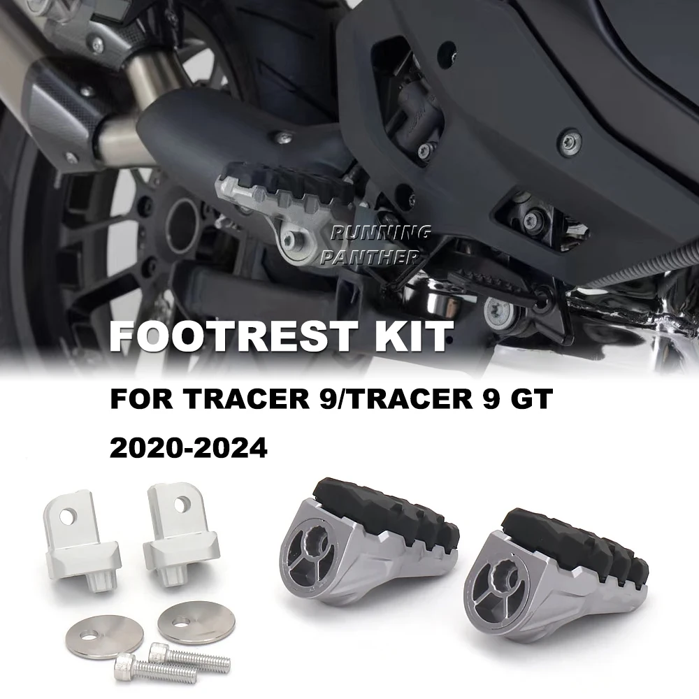 

Новый комплект Footpeg для Yamaha трассировщик 9 Tracer9 трассировщик 9 трассировщик 900 GT 2020-2024 аксессуары для мотоциклов подножка педали