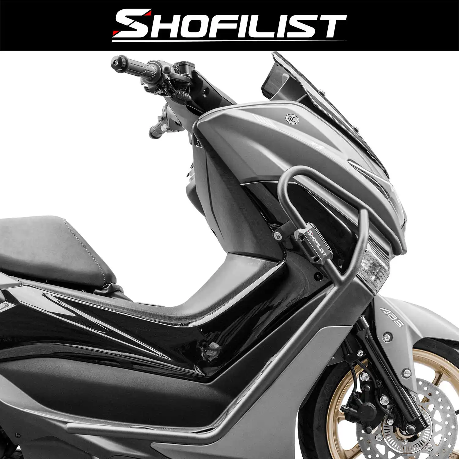 مصد فولاذ كربوني عالي معدل ، دعم معزز ، شريط مضاد للسقوط ، إطار حماية الجسم ، مناسب لـ TEYIN TS150 #2