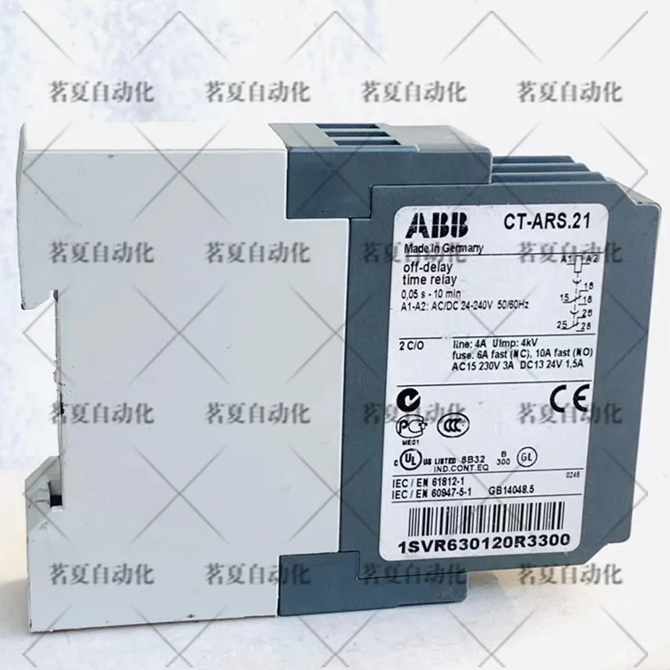 Original ABB Time Relay CT-ARS.21 AC/DC 24-240V 1SVR630120R3300 Spot