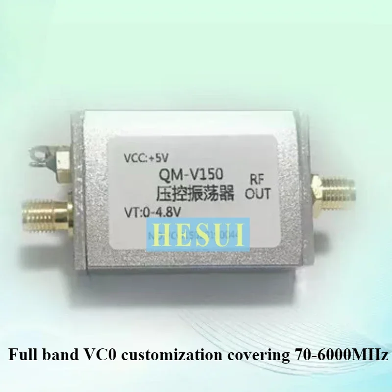 VT=0-4.8V 100MHz- 200MHz Programmable VHF signal source module VHF point frequency sweep frequency signal generator VCO module